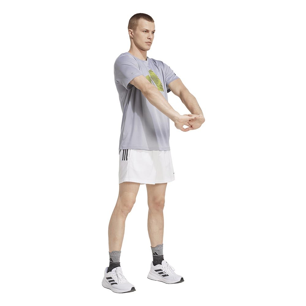 Koszulka adidas Adi365 Running Essentials Brand Love Tee M Szara