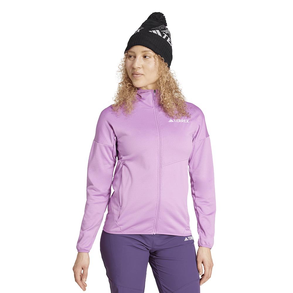 Kurtka adidas Terrex Xperior Climawarm Light Fleece W Różowa