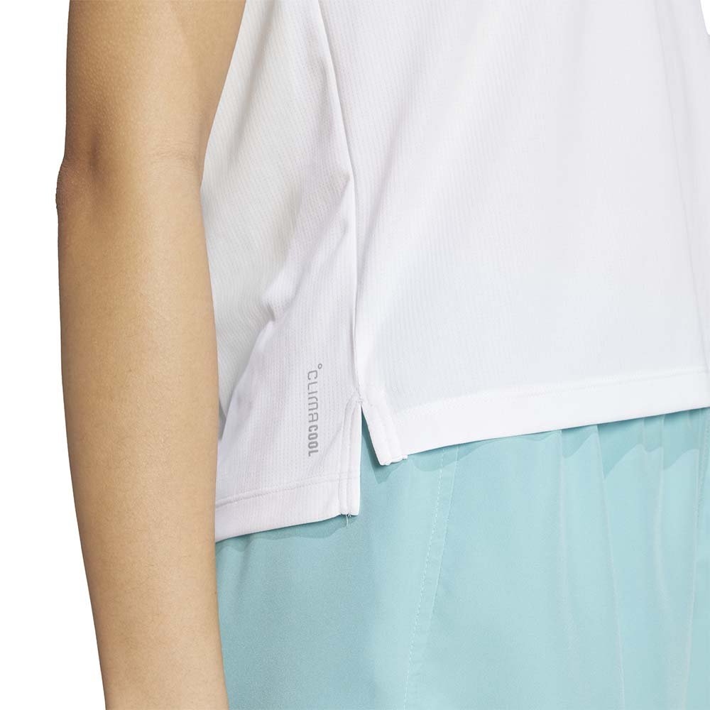 Koszulka adidas Adi365 Running Essentials Brand Love Tee W Biało-Niebieska