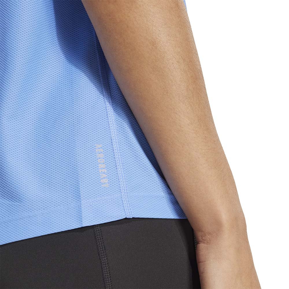 Koszulka adidas Own The Run Tee W Błękitna