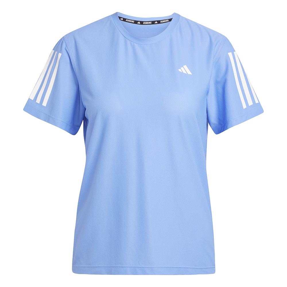 Koszulka adidas Own The Run Tee W Błękitna
