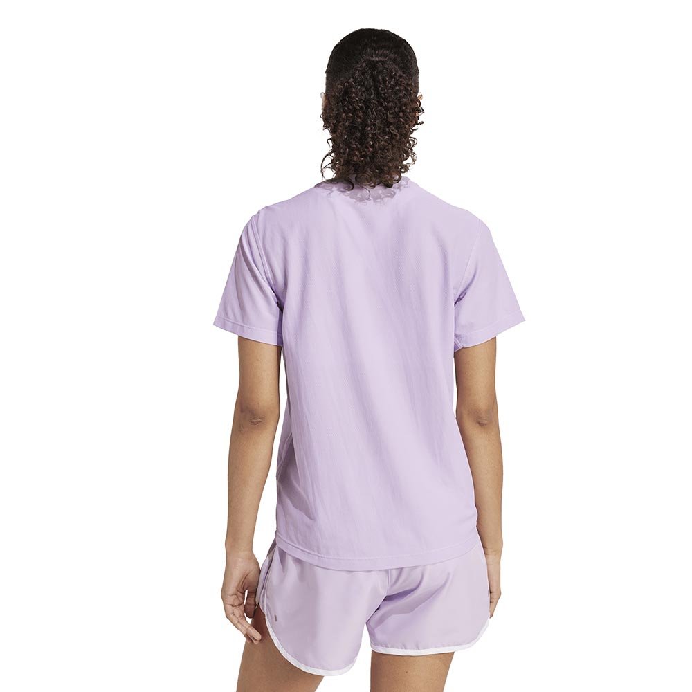 Koszulka adidas Own The Run Tee W Liliowa
