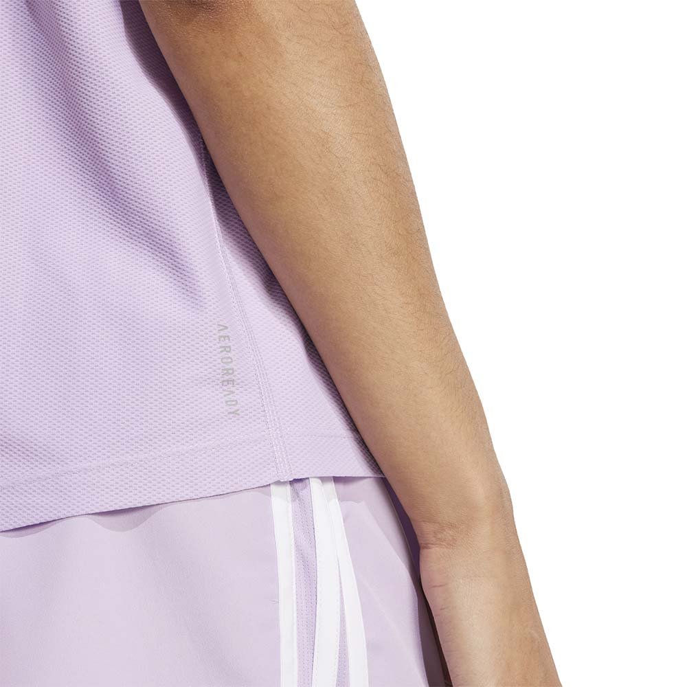 Koszulka adidas Own The Run Tee W Liliowa