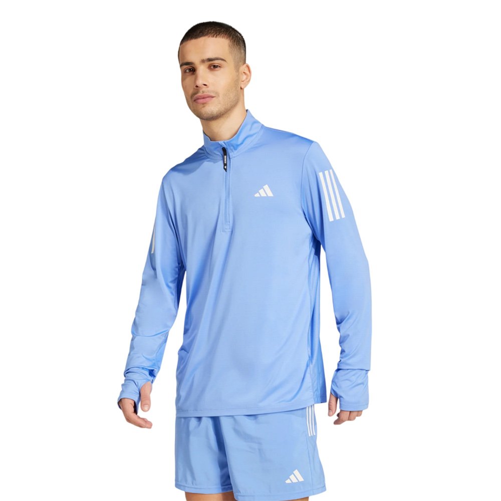 Bluza adidas Own The Run Half Zip M Niebieska