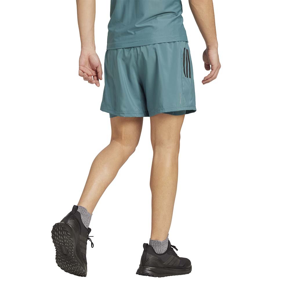 Spodenki adidas Own The Run Climacool 2 In 1 M Turkusowe