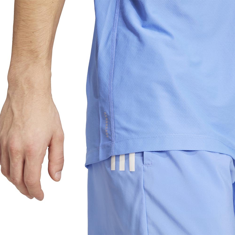 Koszulka adidas Own The Run Tee M Niebieska