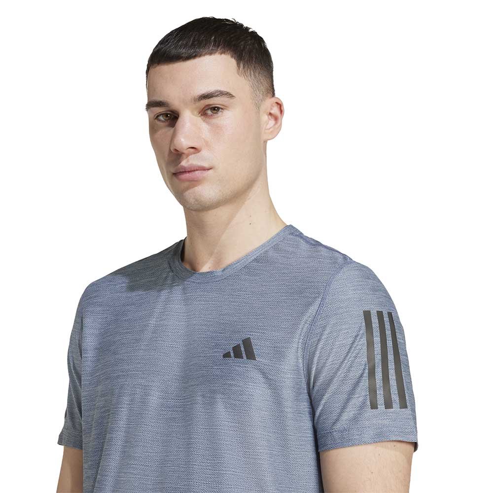 Koszulka adidas Own The Run Tee M Niebiesko-Czarna