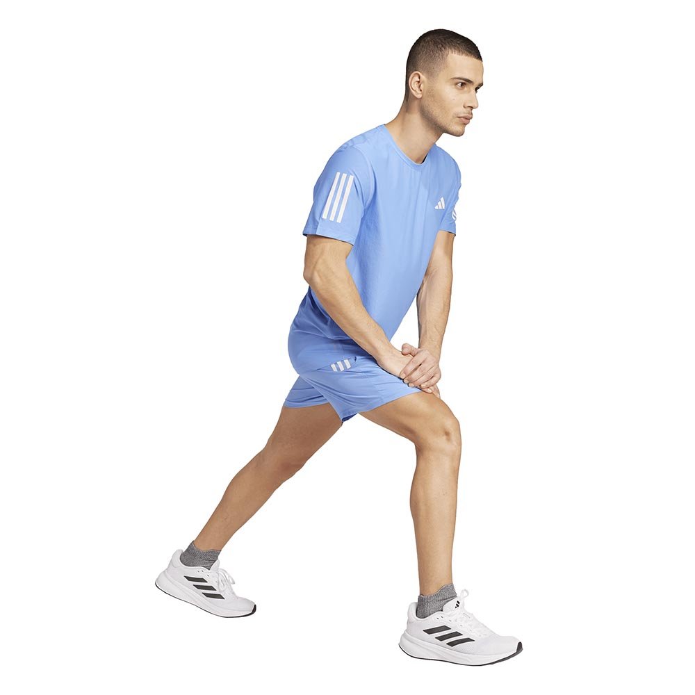 Spodenki adidas Own The Run Short M Błękitne