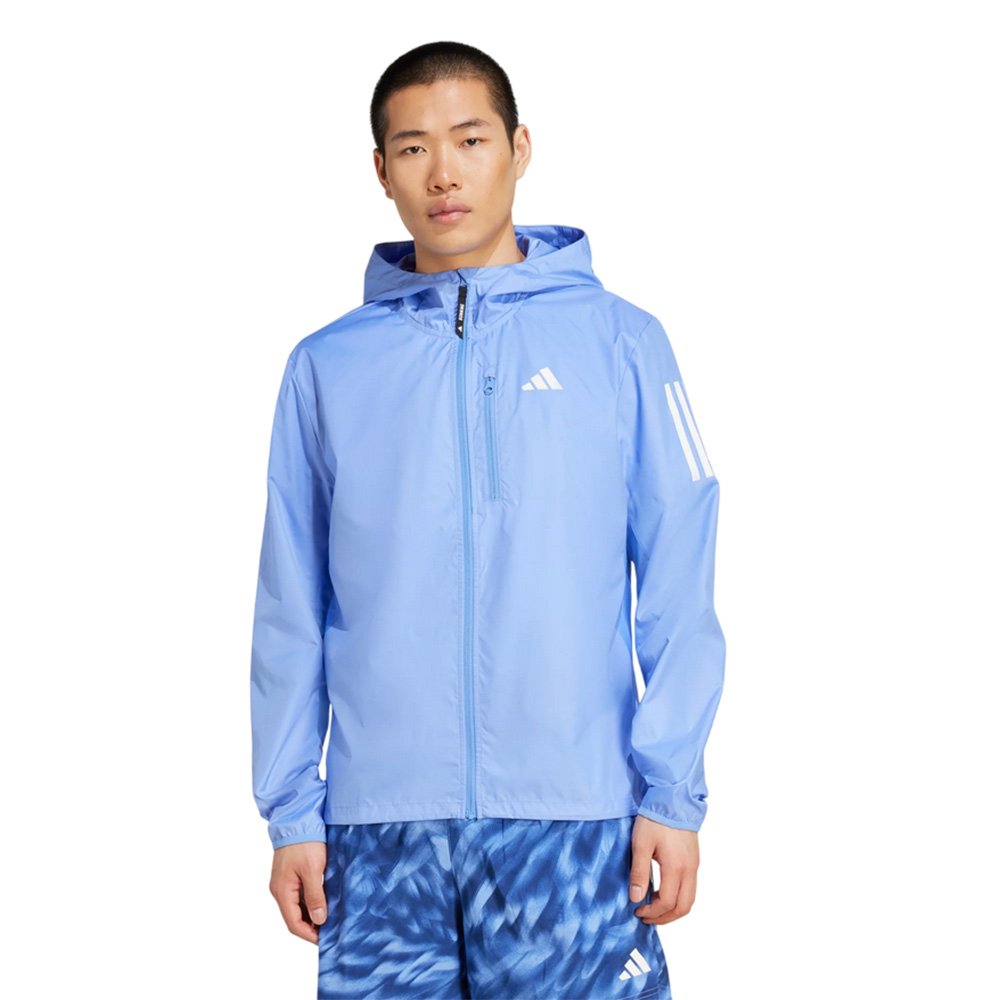 Kurtka adidas Own The Run Jacket M Niebieska