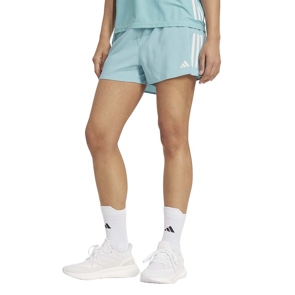 Spodenki adidas Own The Run Short W Błękitne