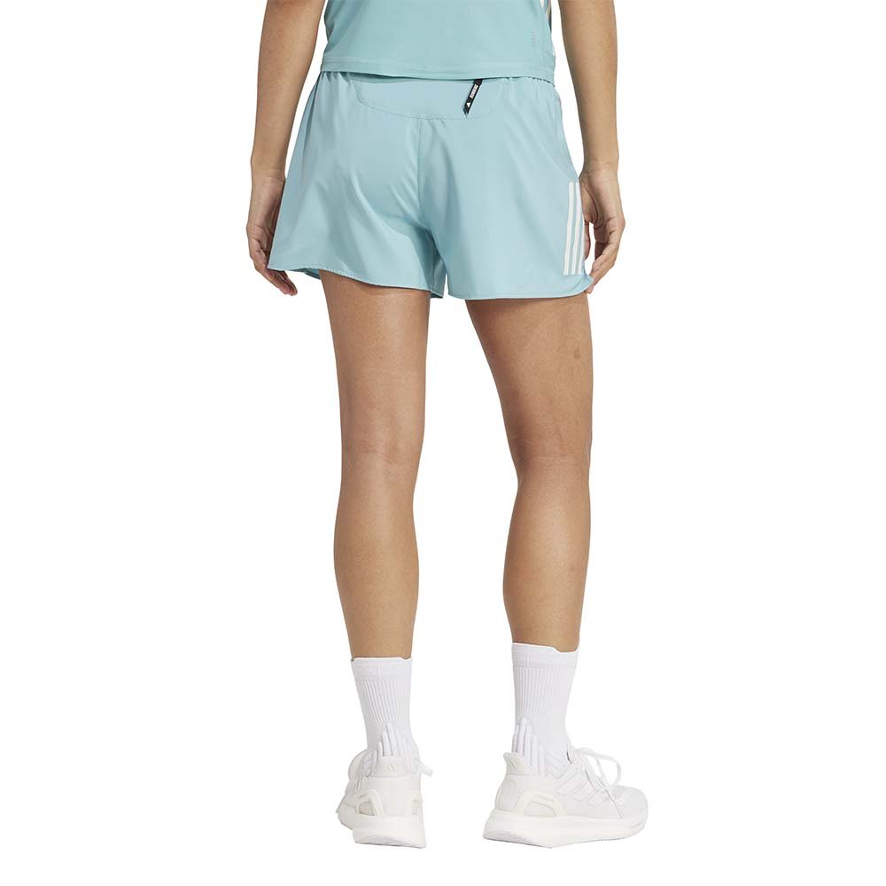 Spodenki adidas Own The Run Short W Błękitne