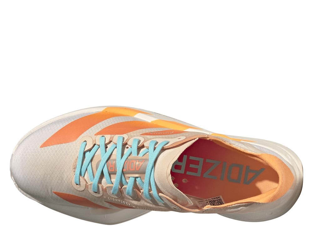 Buty adidas Adizero Adios Pro 4 W Pomarańczowo-Białe