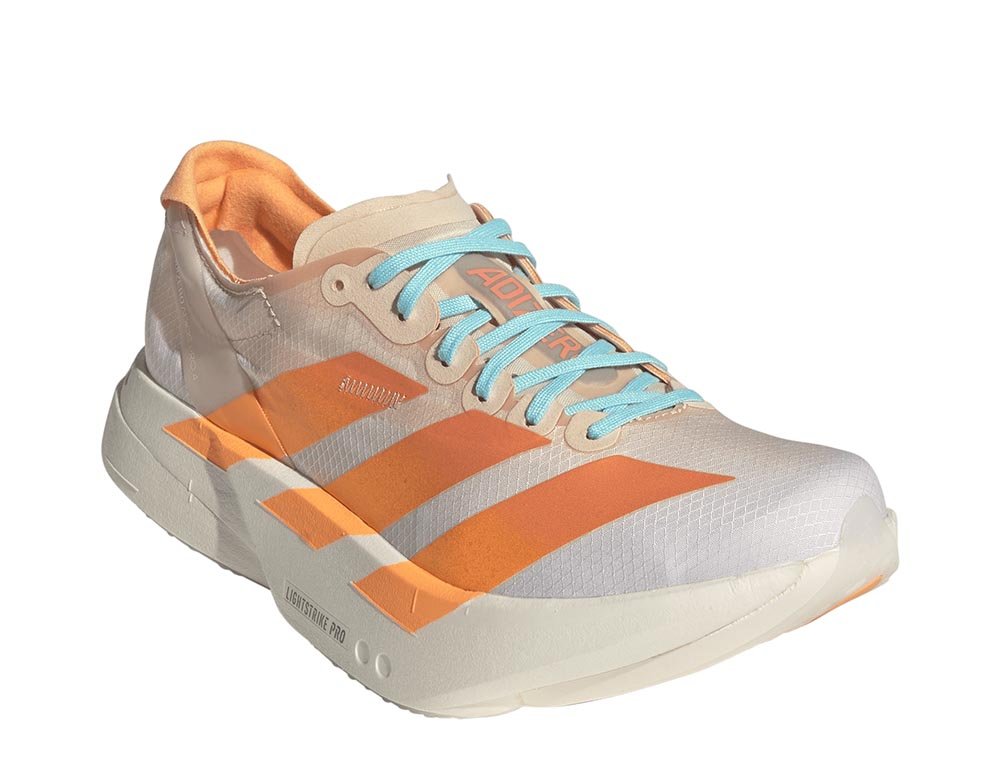 Buty adidas Adizero Adios Pro 4 W Pomarańczowo-Białe