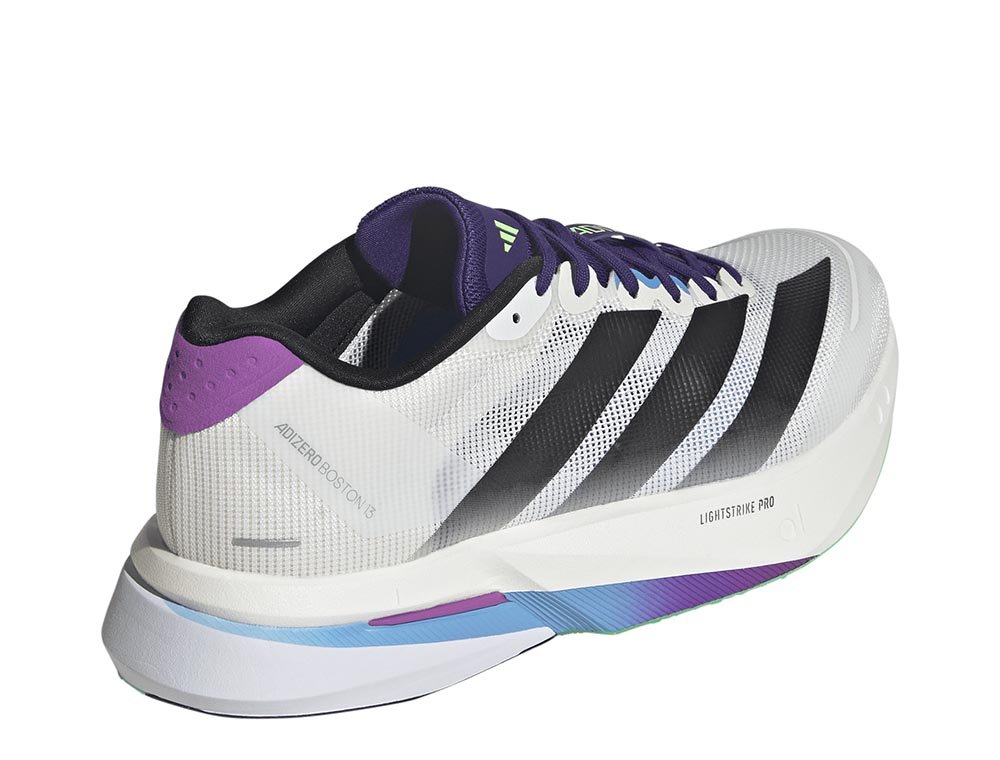 Buty adidas Adizero Boston 13 M Biało-Fioletowe