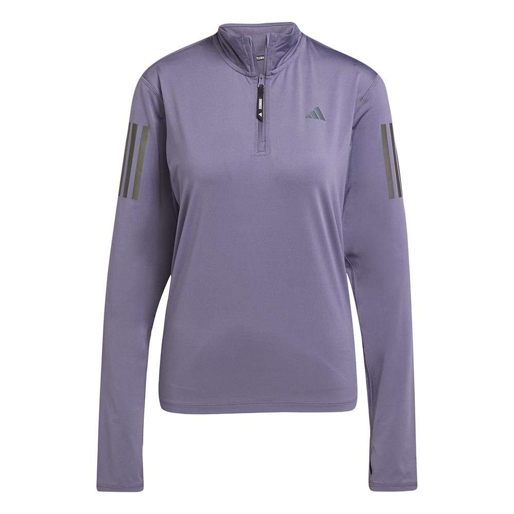 Bluza adidas Own The Run Half Zip W Fioletowa