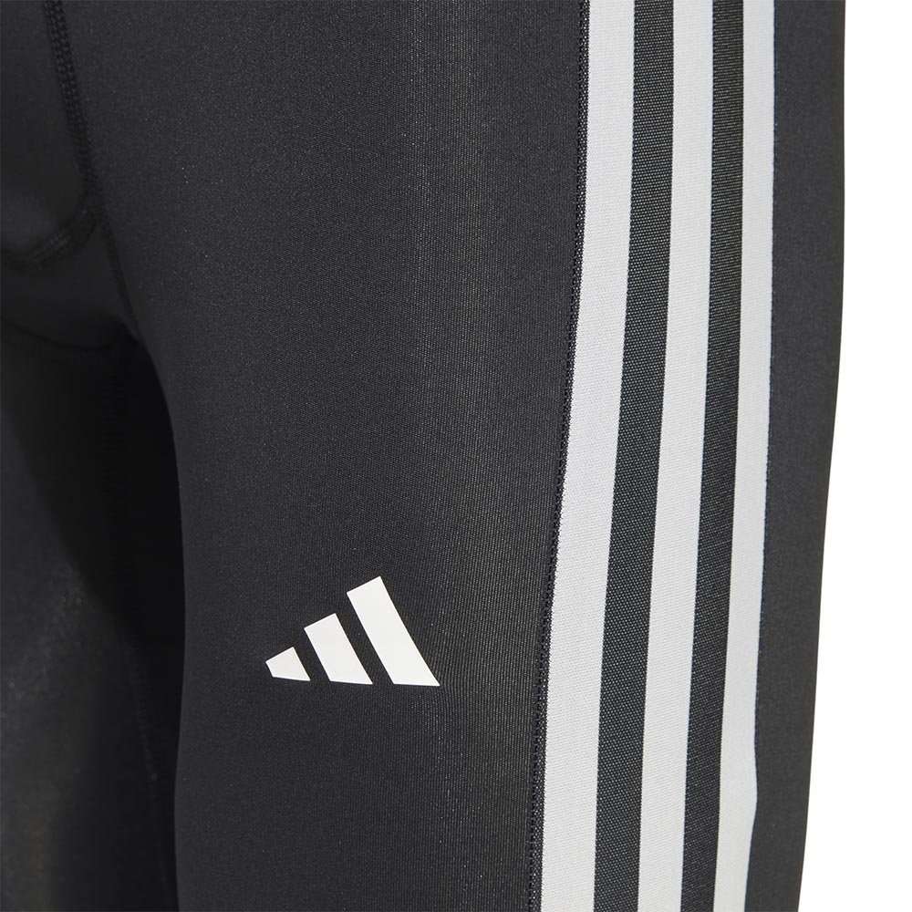 Legginsy adidas Techfit Compression Training 3-Stripes Long M Czarno-Białe