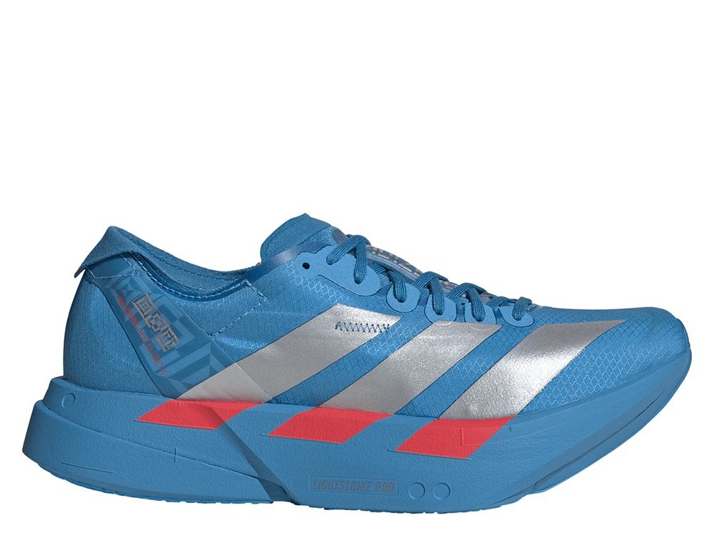 Buty adidas Adizero Adios Pro 4 Ekiden Pack M Niebiesko-Srebrne