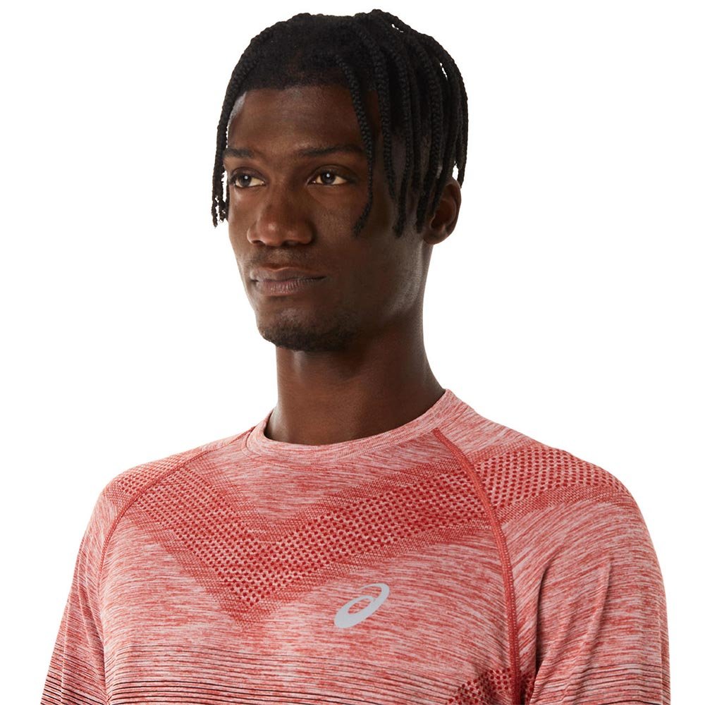 Koszulka Asics Seamless Longsleeve Top M Czarno-Koralowa