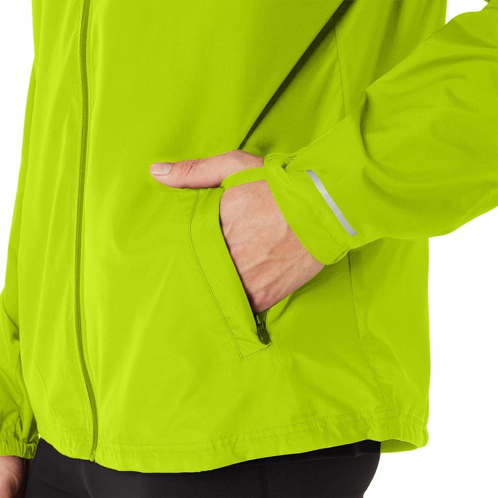Kurtka Asics Run Hood Jacket M Limonkowa