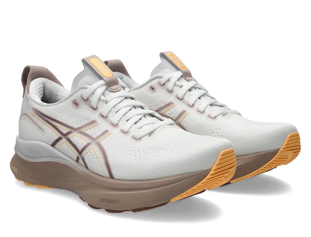 Buty Asics Gel-Kayano 32 W Biało-Pomarańczowe