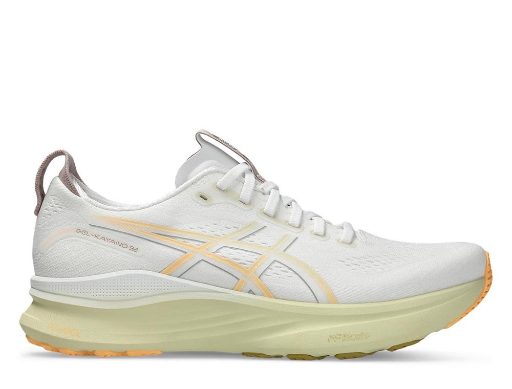 Buty Asics Gel-Kayano 32 M Biało-Pomarańczowe