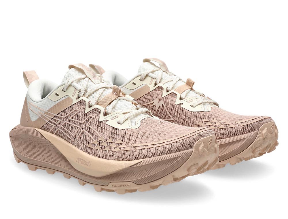 Buty Asics Gel-Trabuco 13 W Beżowo-Brązowe