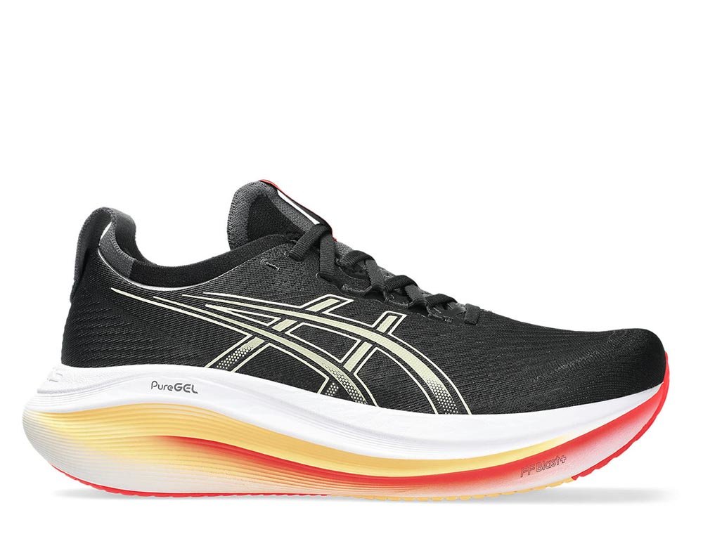 Buty Asics Gel-Nimbus 27 M Czarno-Czerwone