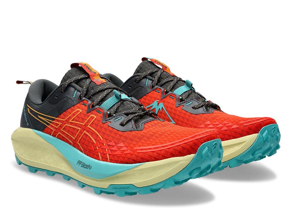 Buty Asics Gel-Trabuco 13 M Czerwono-Niebieskie