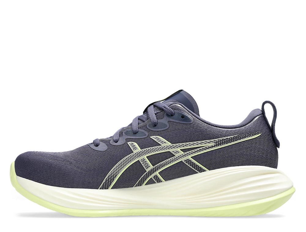 Buty Asics Gel-Cumulus 27 M Fioletowo-Limonkowe