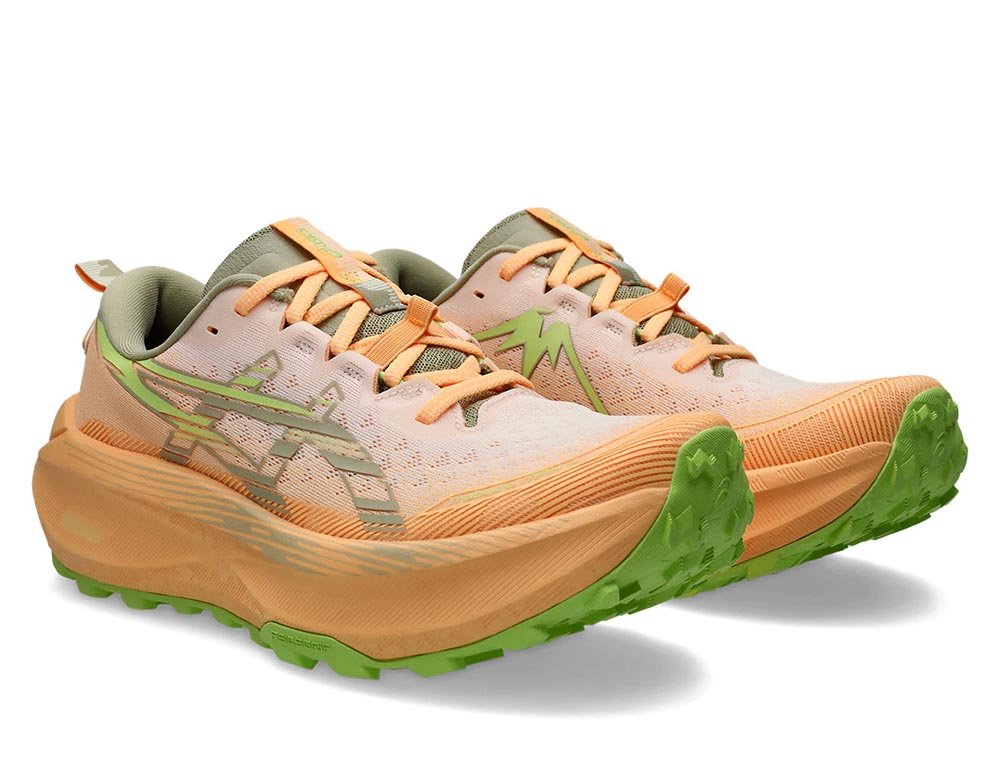 Buty Asics Trabuco Max 4 M Pomarańczowo-Zielone