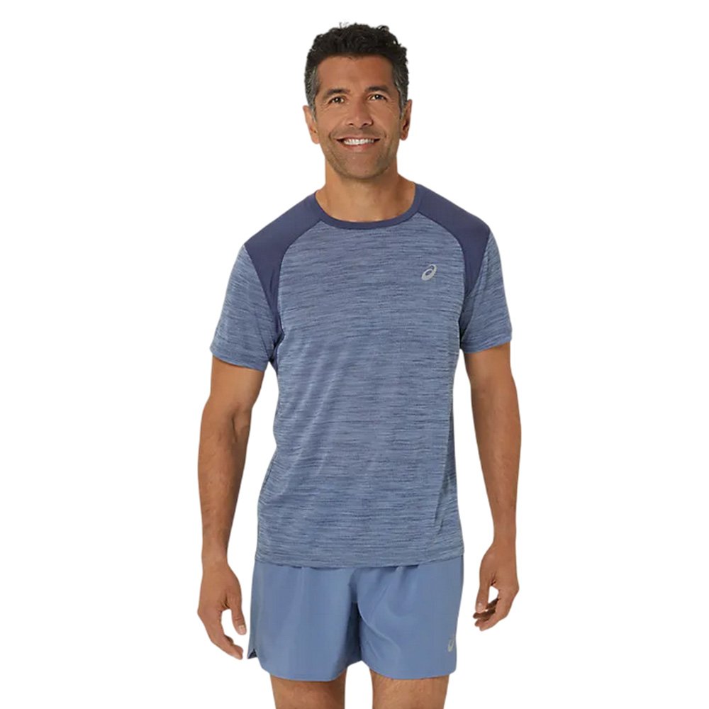 Koszulka Asics Road SS Top M Granatowa