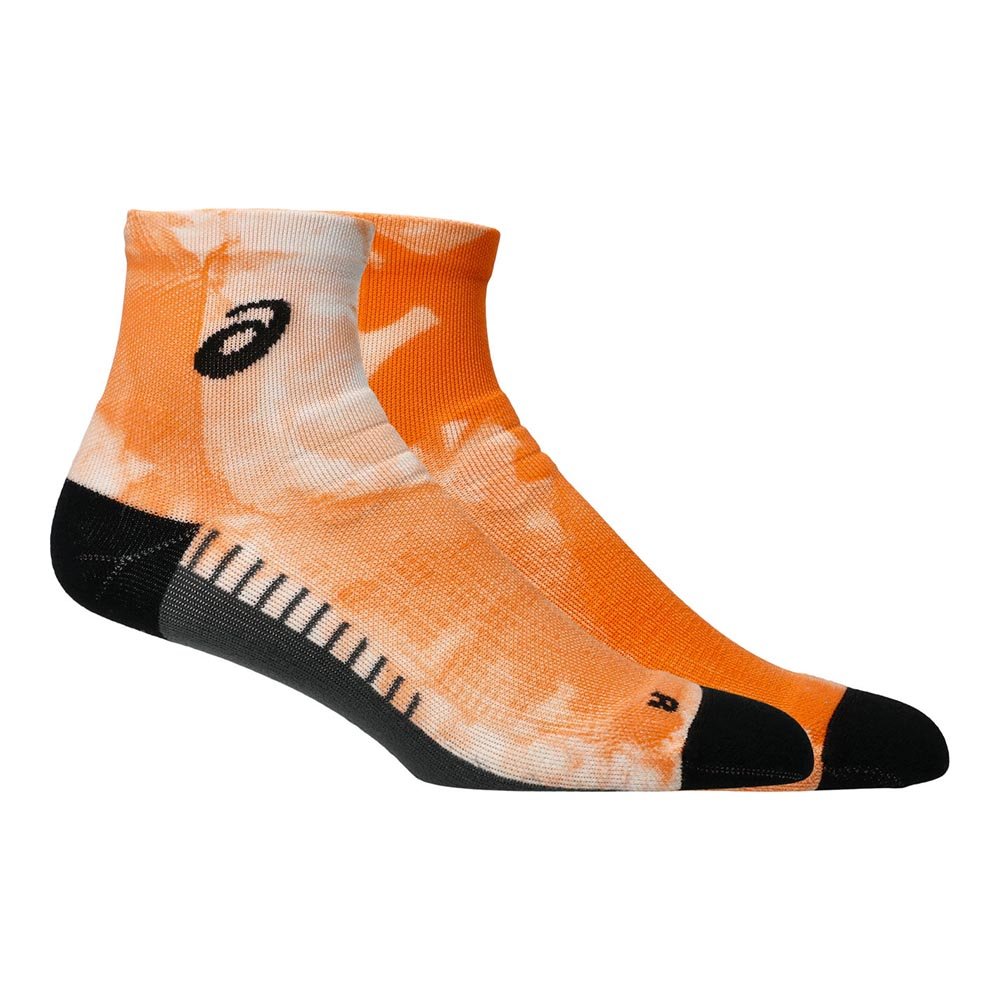 Skarpetki Asics Performance Run Quarter Sock U Pomarańczowo-Czarne