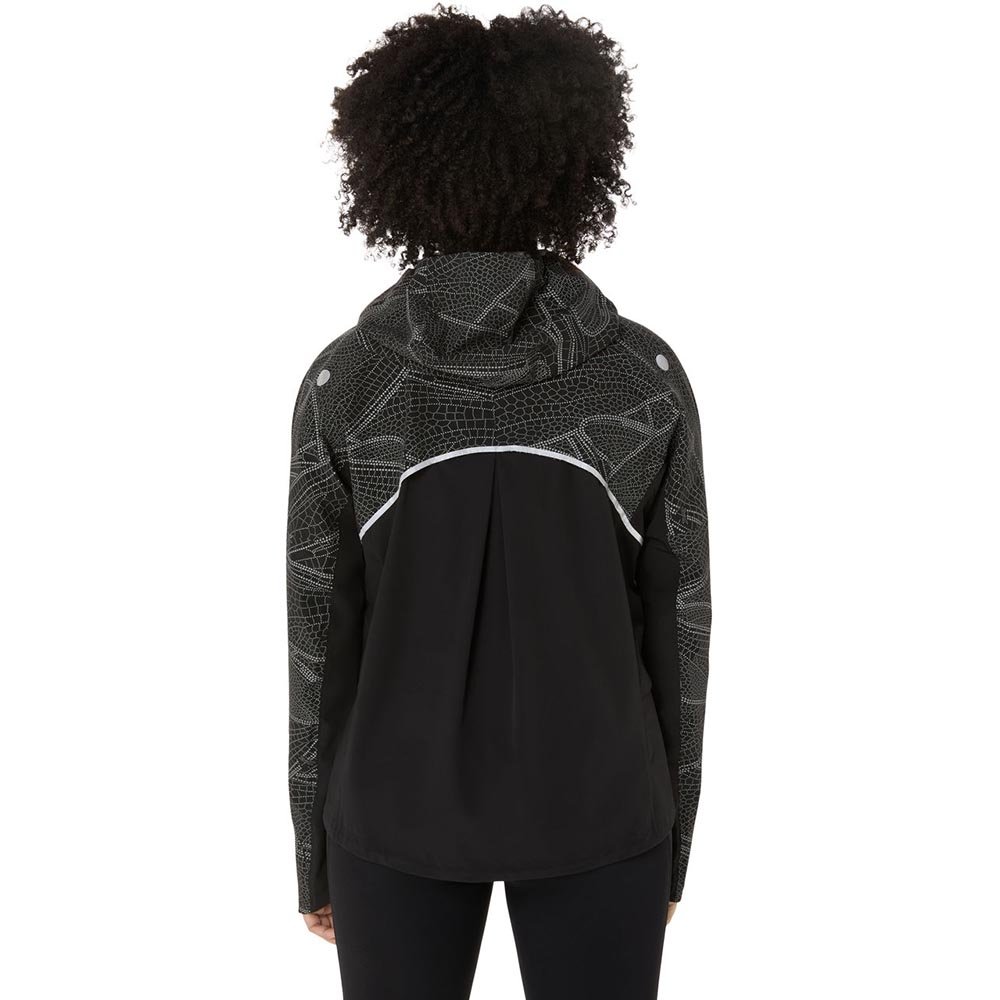 Kurtka Asics Limited Series Lite-Show Jacket W Czarno-Biała