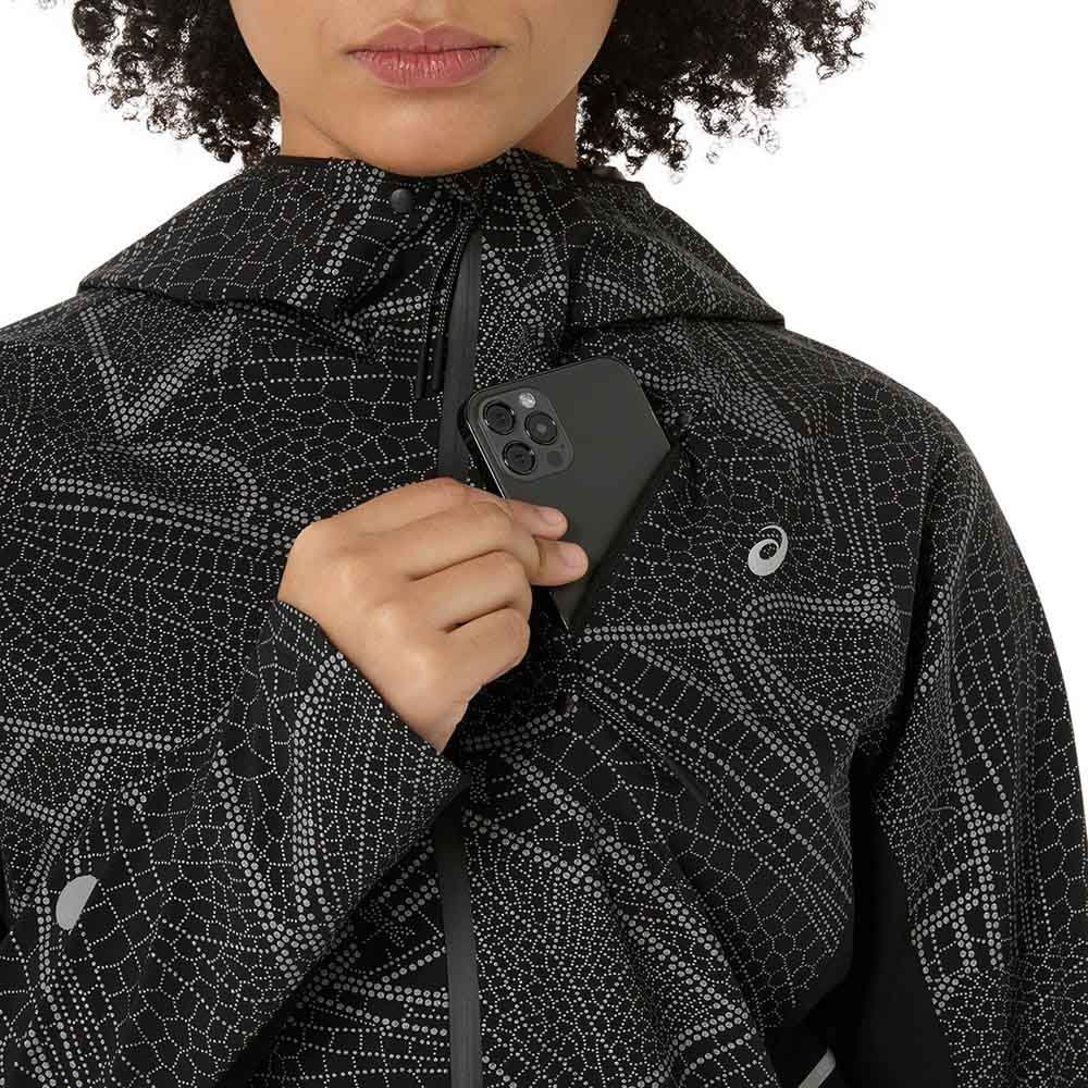 Kurtka Asics Limited Series Lite-Show Jacket W Czarno-Biała