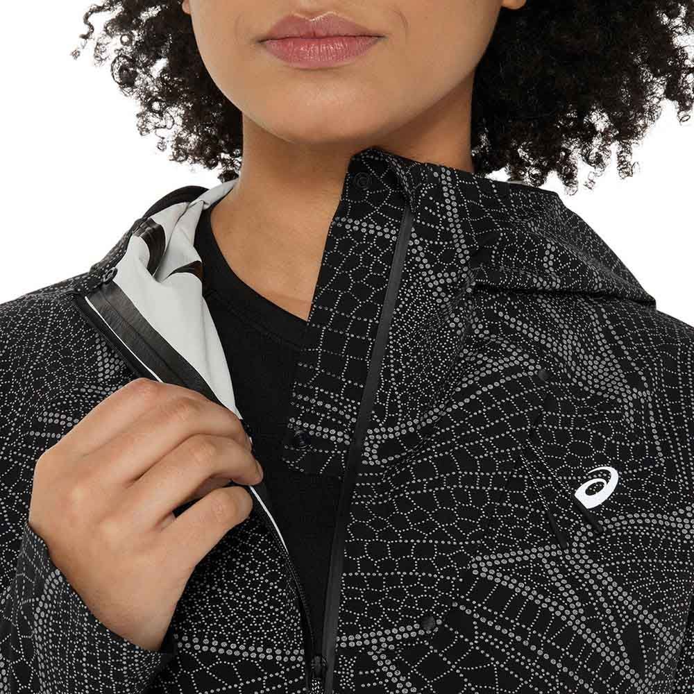 Kurtka Asics Limited Series Lite-Show Jacket W Czarno-Biała
