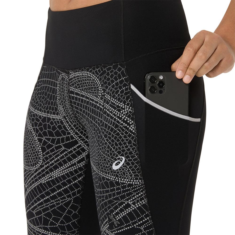 Legginsy Asics Limited Serier Liteshow Tight W Czarno-Biała