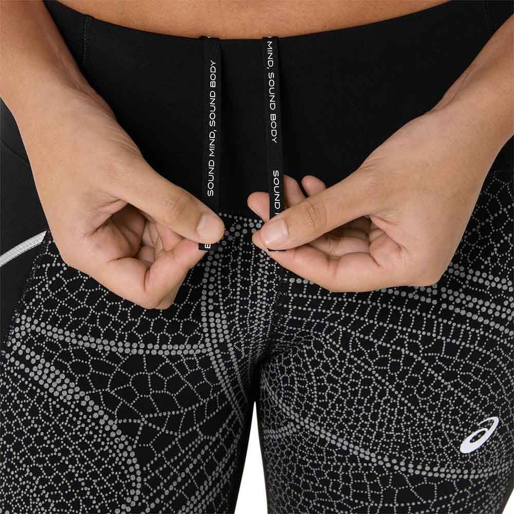 Legginsy Asics Limited Serier Liteshow Tight W Czarno-Biała