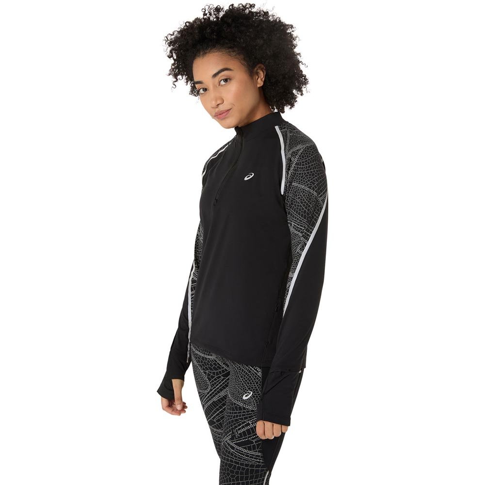 Bluza Asics Limited Series Lite-Show LS Top W Czarno-Biała