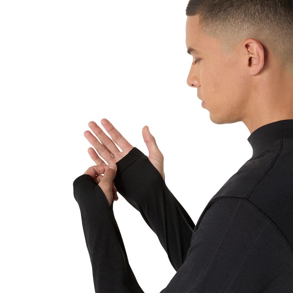 Koszulka Asics Road Winter Seamless LS Top M Czarna