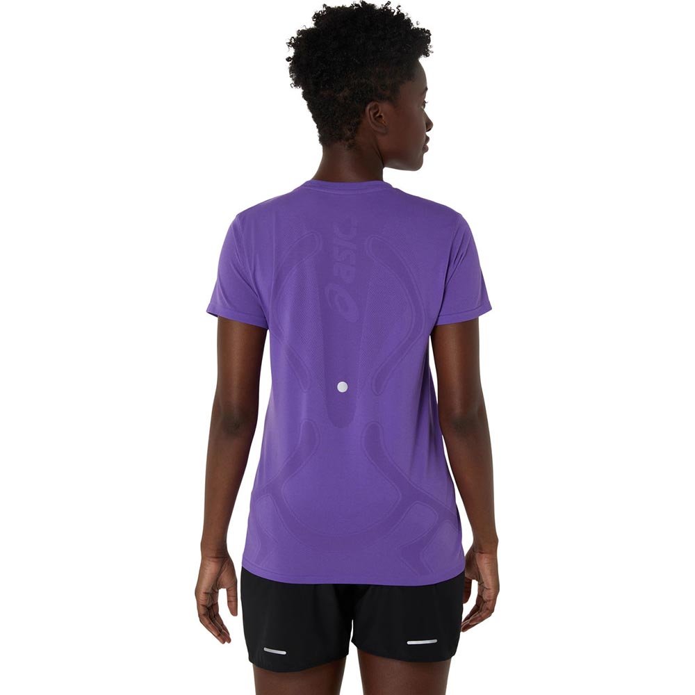 Koszulka Asics Road Seamless SS Top W Fioletowa