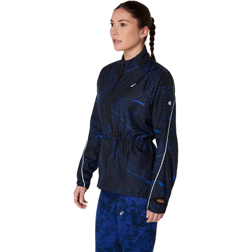 Kurtka Asics Liteshow Packable Jacket W Czarno-Granatowa