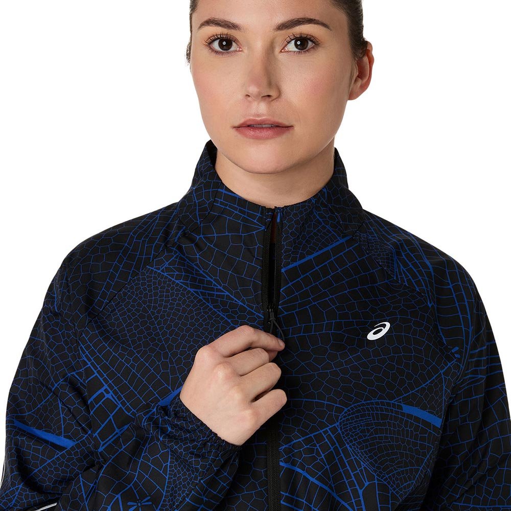 Kurtka Asics Liteshow Packable Jacket W Czarno-Granatowa