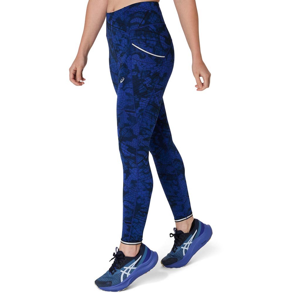 Legginsy Asics Road Lite-Show Tight W Granatowe