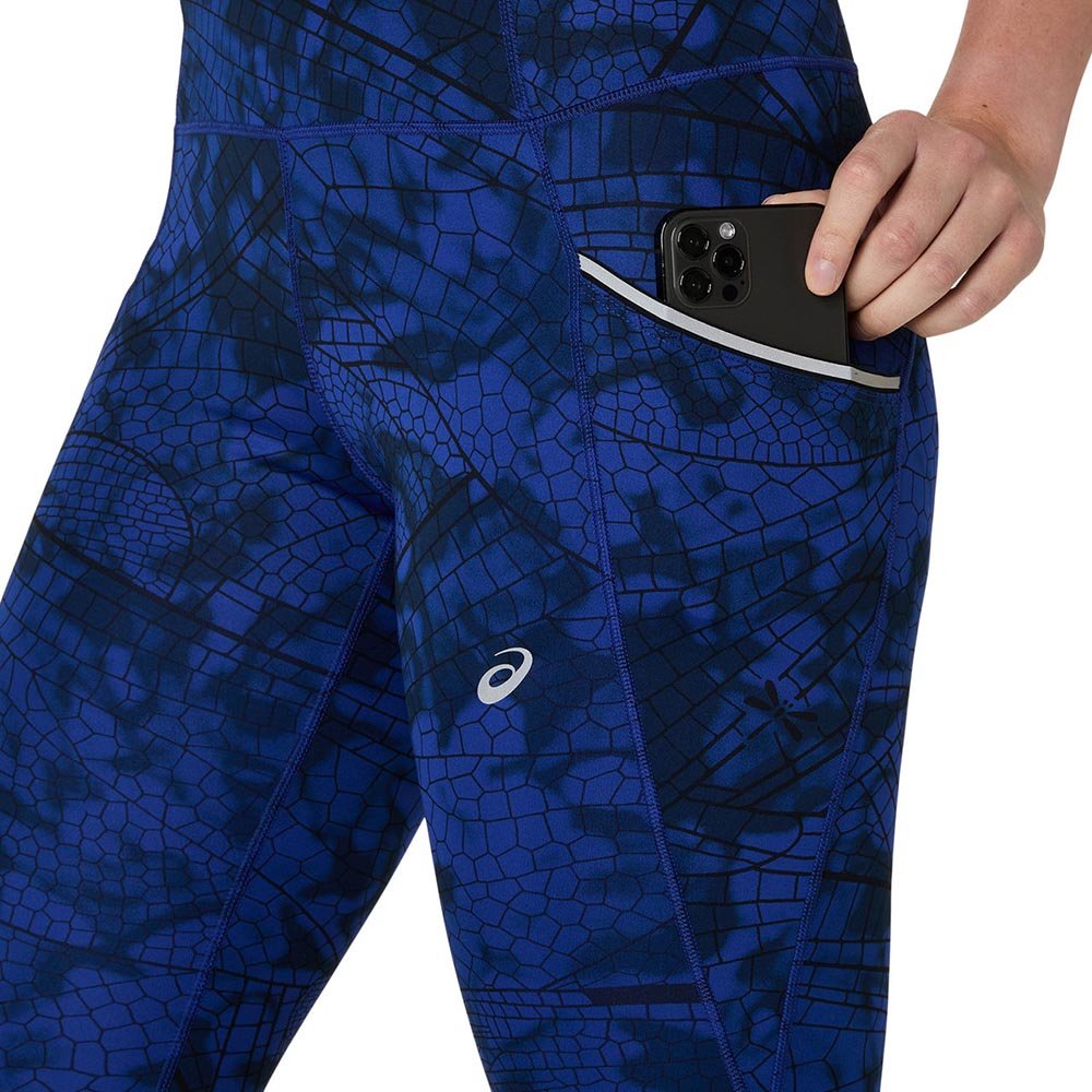 Legginsy Asics Road Lite-Show Tight W Granatowe