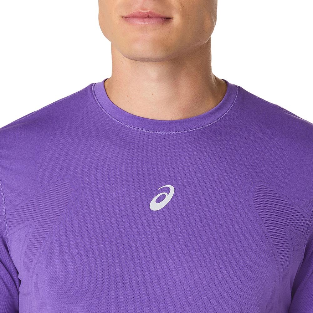 Koszulka Asics Road Seamless SS Top M Fioletowa