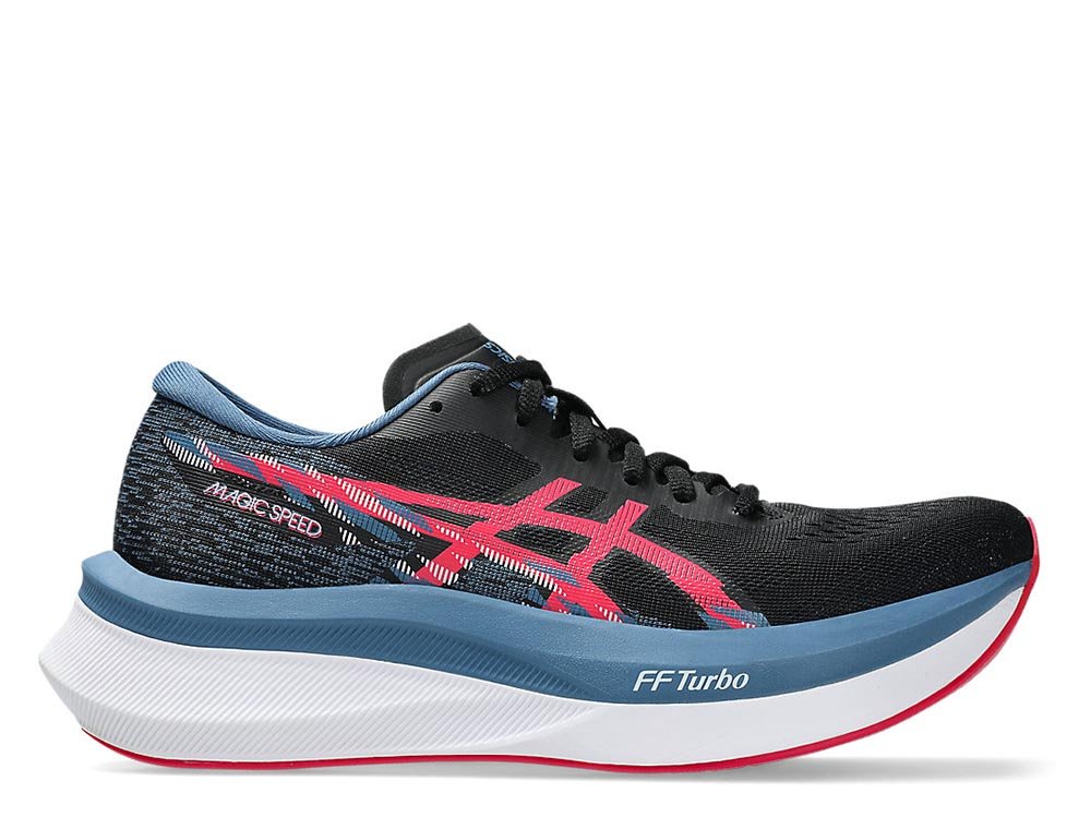Buty Asics Magic Speed 4 W Czarno-Niebieskie