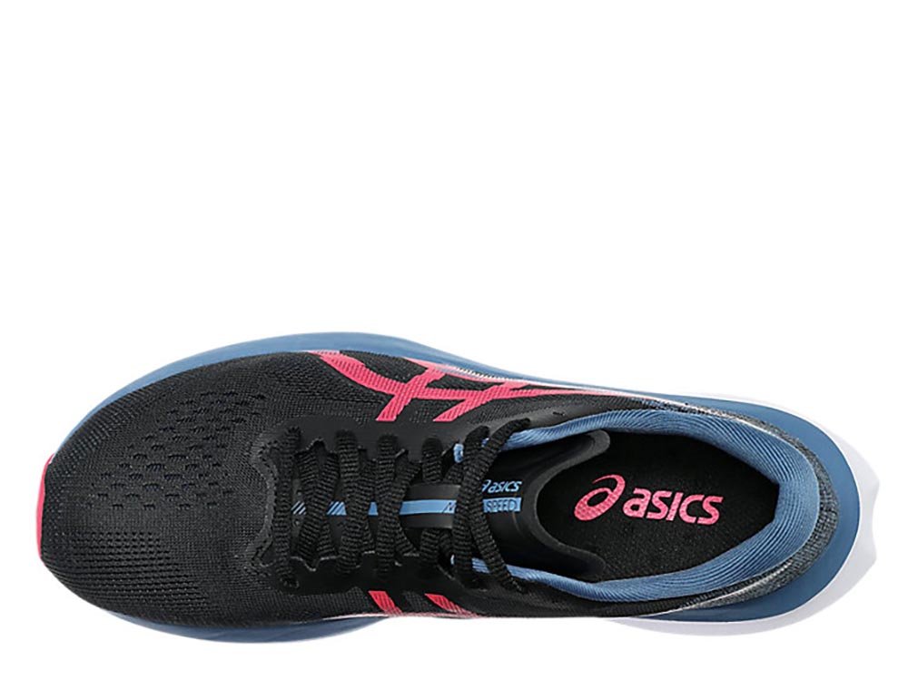 Buty Asics Magic Speed 4 W Czarno-Niebieskie