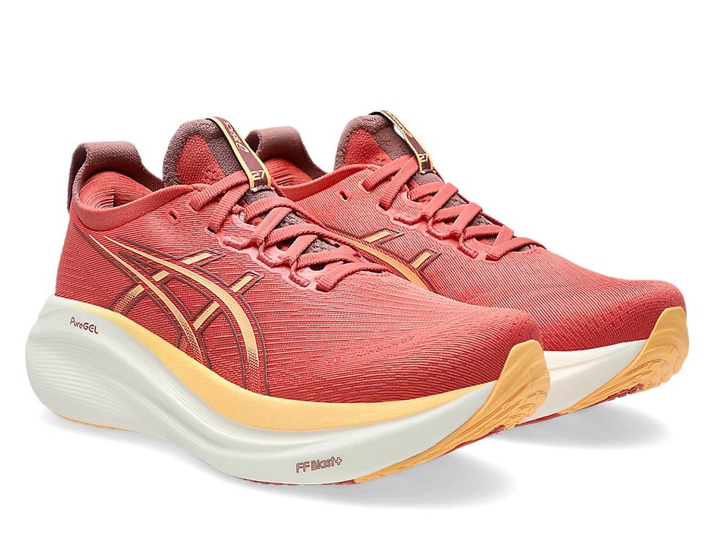 Buty Asics Gel-Nimbus 27 W Koralowo-Pomarańczowe