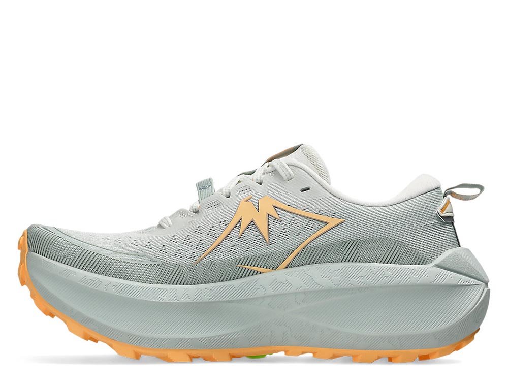 Buty Asics Trabuco Max 4 W Błękitno-Pomarańczowe