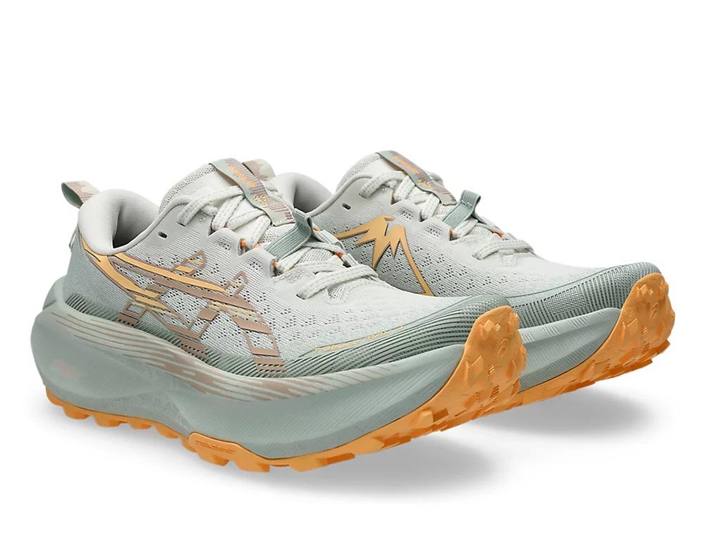 Buty Asics Trabuco Max 4 W Błękitno-Pomarańczowe